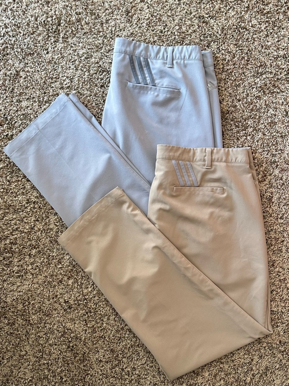 adidas Light Blue and Khaki Chinos